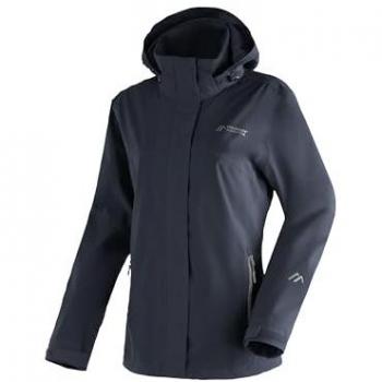 Maier Sports Women's Waterproof Outdoor Jacket Metor Rec W with Hood, 2 Outer Pockets, Inner Pocket