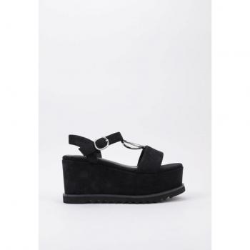 Sandalias MIM DINA 37 Mujer - Negro Tacón 9 Cm