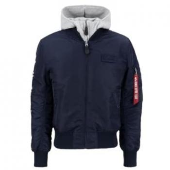 Alpha Industries MA-1 D-Tec SE Ultra Navy Bomber Jacket, XL