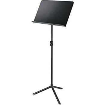 K&M 11930 Overture Orchestra Music Stand - Non-Collapsible, Black
