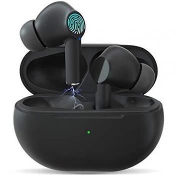 Auriculares Inalámbricos,TWS Bluetooth 5.0 Auriculares Bajo estéreo con micrófono IPX6 Impermeable Carga USB-C con Caja de Carga Portátil Auriculares in Ear para iPhone/Android/Samsung