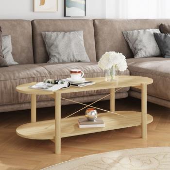 vidaXL 110x48x40 cm Engineered Wood Coffee Table