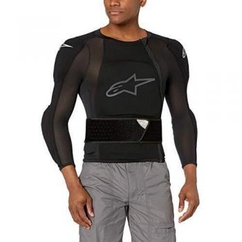 Alpinestars Paragon Pro Protection Jacket Ls - Chaqueta de protección para hombre, Hombre, Chaqueta de protección, AP65831910M, negro, M