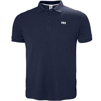 Helly Hansen Driftline Men's Short Sleeve Quick-Dry Polo Shirt - Navy Blue