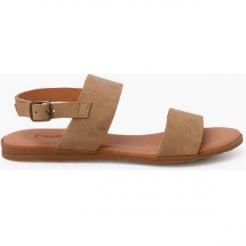 Sandalias abiertas de niña de tiras anchas de serraje