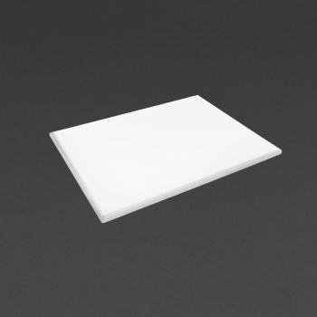 Tabla de Cortar Grande Blanca Extra Gruesa de Baja Densidad 600x450x20mm