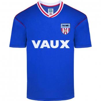 Sunderland 1990 Retro Football Away Shirt