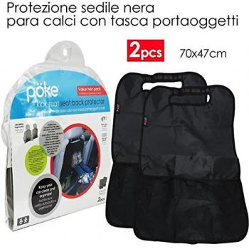 Protección Asiento Posterior negro 70 x 47 cm 2pz