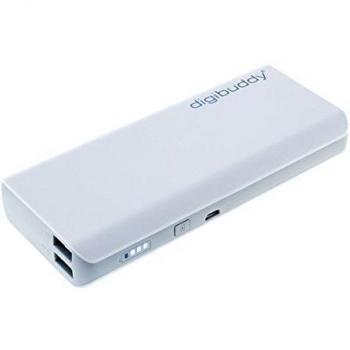 Digi Buddy batería 11000 mAh, batería externa Dual USB cargador móvil para iPhone Samsung HTC Apple Tablet Android móvil o Smartphone
