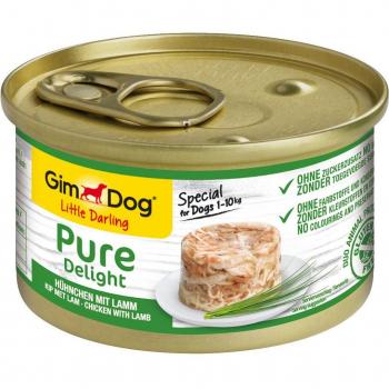 GimDog Pure Delight Pollo y Cordero 85gr