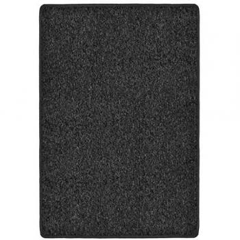 vidaXL Alfombra de Nudo 160x230cm Gris Antracita Decoración para Hogar Casa