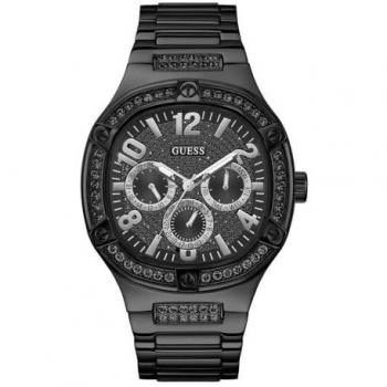 Reloj Guess Duke GW0576G3 - Hombre - Negro - Multifuncional - Acero Inoxidable - Analógico de Cuarzo