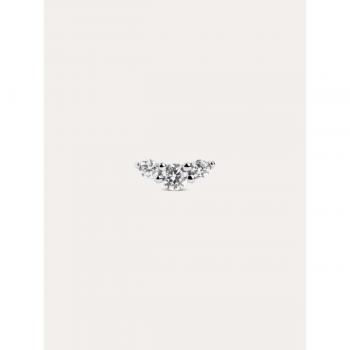 Pendiente Singularu Freesia Spark de Plata