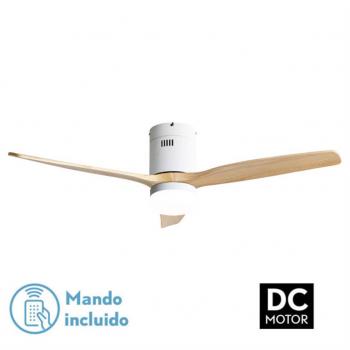 Ventilador de Techo AGUILON LED Blanco 18W DC