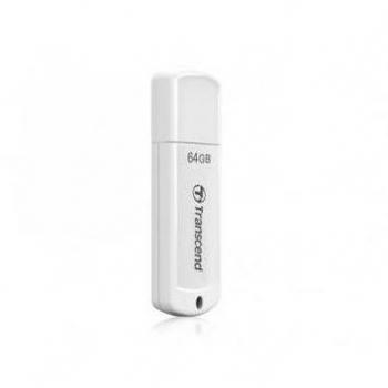 Pendrive Transcend JetFlash 370 de 64GB USB 2.0 Tipo A Blanco