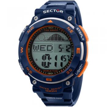Reloj Digital Multifunción Sector EX-35 Hombre 51mm Cuarzo 10ATM