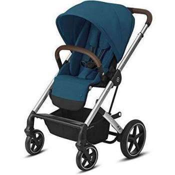 Cochecito Dúo CYBEX Balios S Lux Chasis Plateado Azul Río 2022