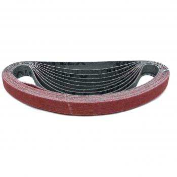 10 pieza KLINGSPOR CS310 X F, 20 x 520 mm, calidad industrial, grano a elegir