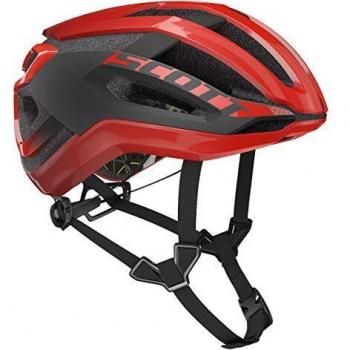 Scott 275186 - Casco de Bicicleta Unisex para Adulto, Color Rojo