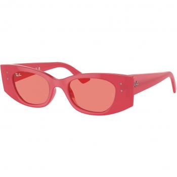 Ray-Ban RB4427 Kat Col. 676084 Unisex Geometrica Rosso Sunglasses