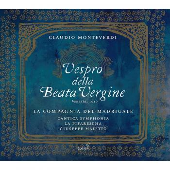 Monteverdi's Vespers of the Blessed Virgin - 1610 Edition Digipack
