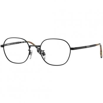Burberry BE1369TD Asian Fit Men's Eyeglasses Black Size 54 - Blue Light Block Available