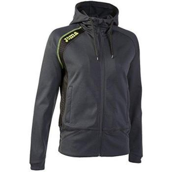 Joma - Chaqueta capucha elite v antracita para mujer