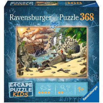 Escape Puzzle Kids - Aventura Pirata 368 Piezas, Ravensburger