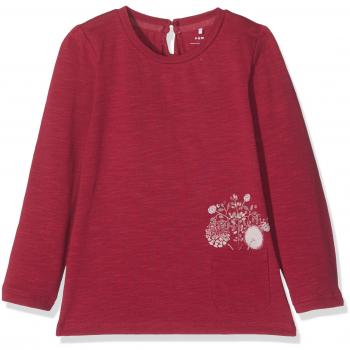 NAME IT Nitdisanu Ls Top F Mini, Camisa Manga Larga para Bebés, Rosa