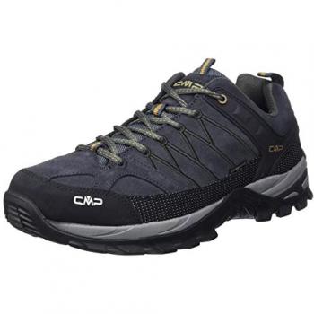 CMP Rigel Low Trekking Shoes WP, Zapatillas de trekking para hombre, color gris antracita, talla 39 EU