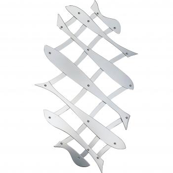 Alessi Pescher - Soporte extensible para ollas de acero inoxidable