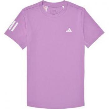Adidas Club 3 Stripes Camiseta De Manga Corta Chicos Berry - 176