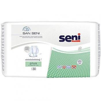 Seni San Plus Pack of 30 Anatomical Pads