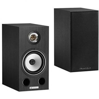 Triangle HiFi Bookshelf Speakers - Comete EZ, Black Ash, Pair