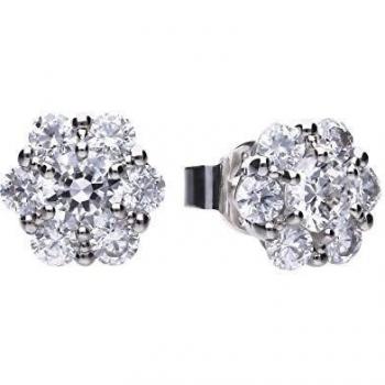 Pendientes Diamonfire 6216711582 Mujer Plata Circonitas