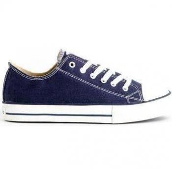 Zapatillas Tribu Basket Lona marino Victoria