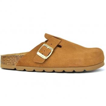 Sandalias Coronel Tapiocca de mujer Marrón con hebilla lateral