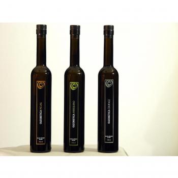 AOVE EXPERIENCIA GOURMET OLEOBÉTICA 500ml. El Zumo de Aceituna Virgen Extra 2Botellas Picial, 2Bot Arbequino, 2Bot.Coupage