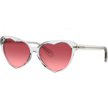 Kate Spade Crystal/Pink Shaded Sunglasses Velma/S, Gray female, Size: 57 MM