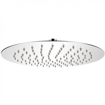 vidaXL Cabezal de Ducha Redondo Efecto Lluvia Acero Inoxidable Diametro 25 cm