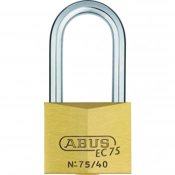 Abus 75/40HB40 - Candado Extra-Classe latón con llave de seguridad 40mm arco largo