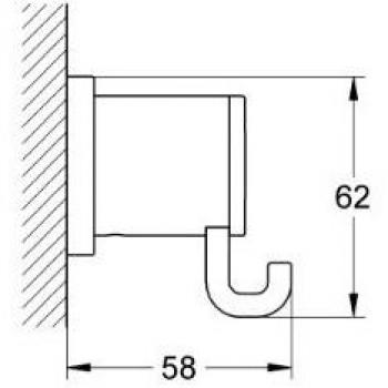 Grohe Allure - Colgador de Pared Ref. 40284000