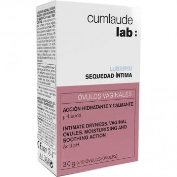 Cumlaude Lab Lubripiù Óvulos Vaginales Hidratantes para Sequedad Íntima, 10 Unidades