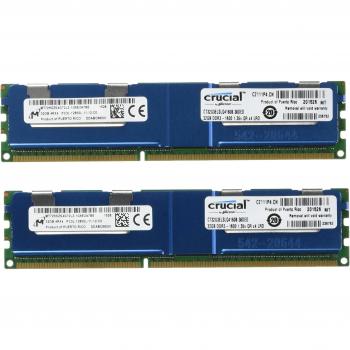 Crucial (32GBx2) DDR3L módulo de - Memoria (64 GB, 2 x 32 GB, DDR3, 1600 MHz, 240-pin DIMM)
