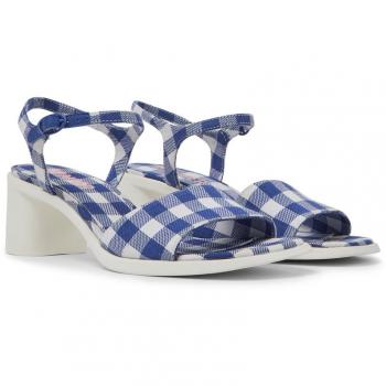 Sandalias Camper Meda para Mujer - Azul y Blanco, Talla 39, Textil