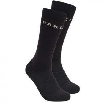 Calcetines Oakley Pro Performance 2.0 Blackout M (negro oscuro, talla 39-42)