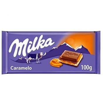 Milka Caramel Chocolate Bar (100g)