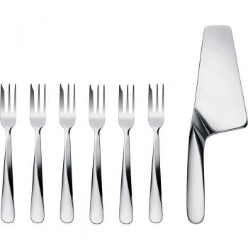 Alessi uns03s7 Servicio de Cubiertos, Acero Inoxidable, Plata, 6 x 20,5 x 30 cm