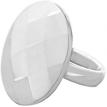 Anillo de Mujer Folli Follie de Acero Inoxidable Plateado Talla 14 (Referencia: 1R0F001)