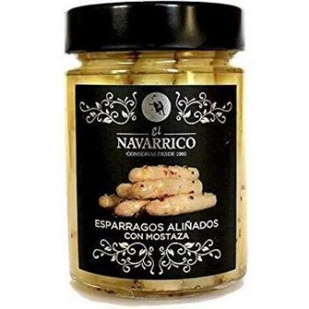 Espárragos Aliñados con Mostaza Frasco Mio 314 ml